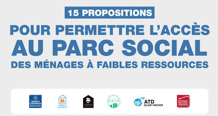 ​Les plus pauvres exclus du logement social : 15 propositions 