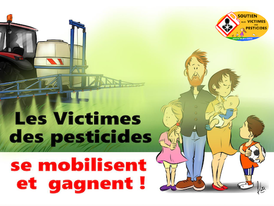 Les victimes des pesticides parlent