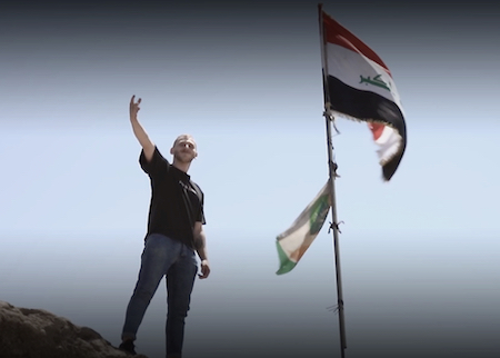 Muammar, 23 ans, rappeur à Mossoul Muammar, 23 ans, rappeur à Mossoul