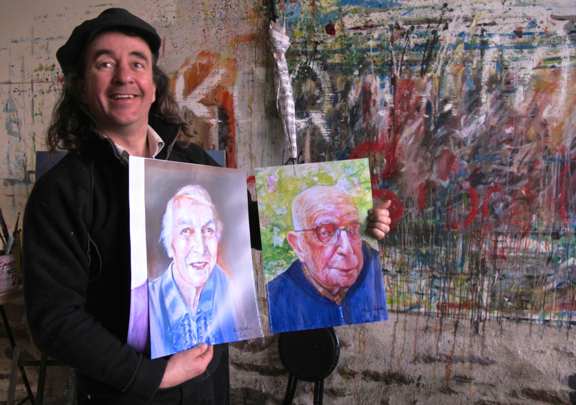 Inoubliable Luc Pérez, artiste croqueur d'âmes en Brocéliande