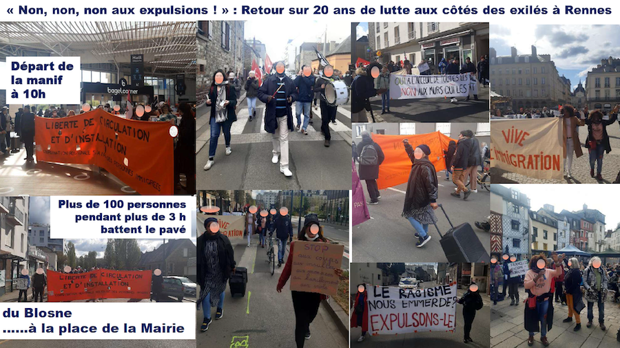 20 ans de luttes pour les exilés à Rennes 20 ans de luttes pour les exilés à Rennes