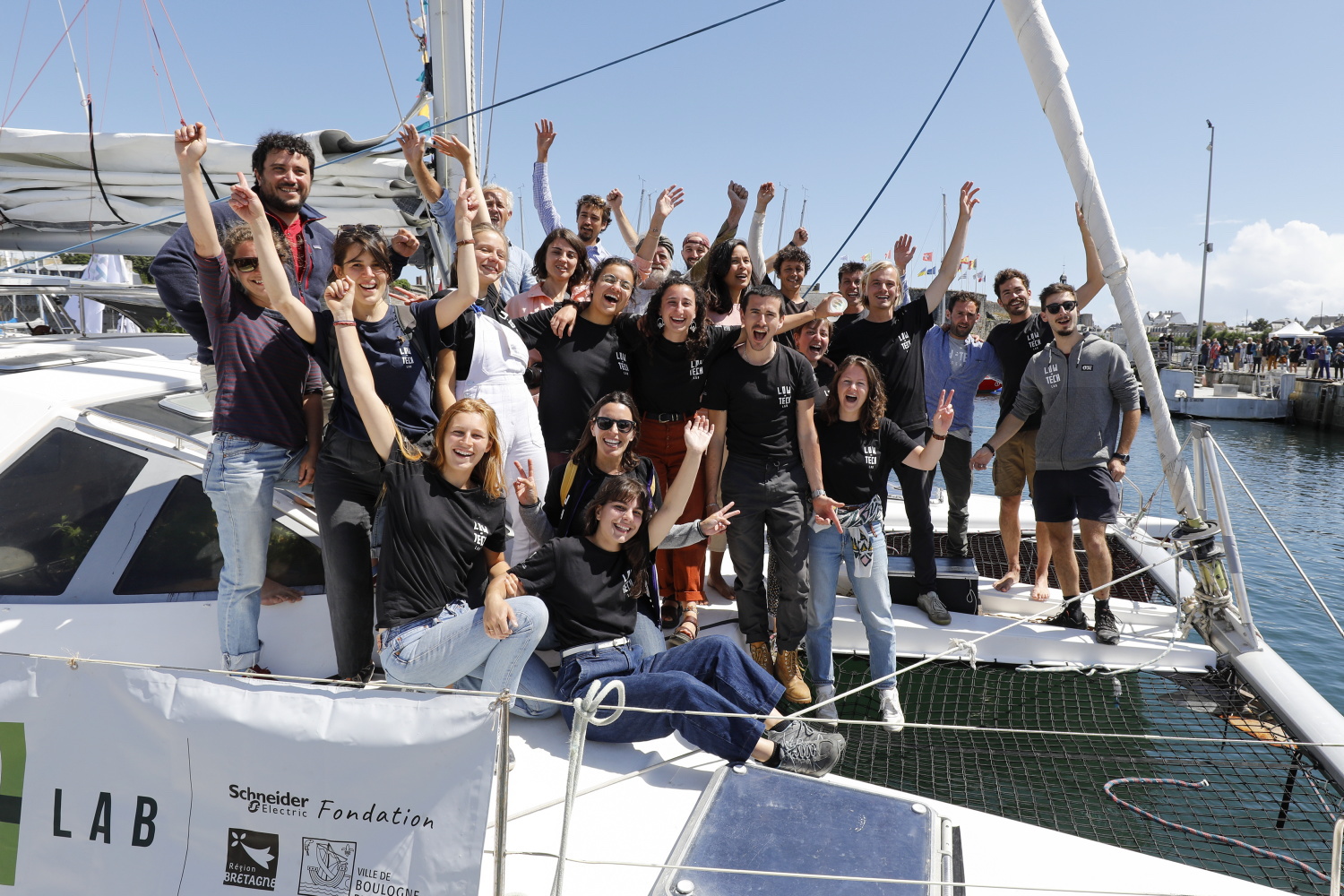 Le retour à Concarneau - © Low-Tech Lab Le retour à Concarneau - © Low-Tech Lab