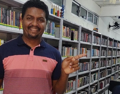 Reginaldo : "La Bibliothèque a représenté un énorme défi pour moi"