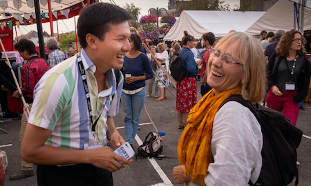 Lors d'un festival du cinéma Lors d'un festival du cinéma