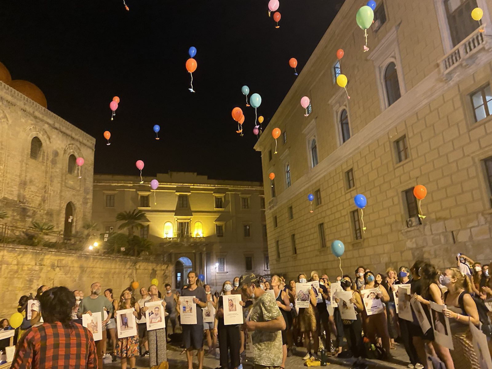 "CommemorAction" à Palerme en septembre 2021 - © Alarm Phone