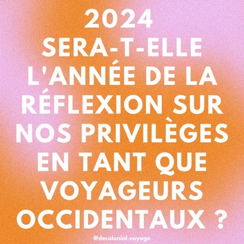 Sur instagram, Souroure décolonise le voyage