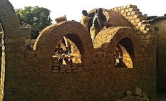 Le bâtiment a été autoconstruit aussi (©Ouagalab)