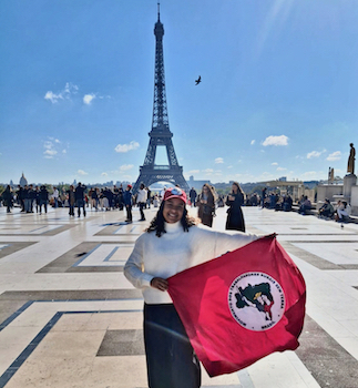 Amanda, une jeune militante brésilienne dans la ruralité bretonne Amanda, une jeune militante brésilienne dans la ruralité bretonne