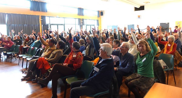 A l'AG 2025 du 22 mars à Cournon (Morbihan) © Collectif