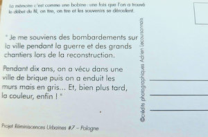 "La mémoire, c'est comme une bobine de fil"