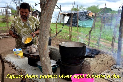 Alguns deles podem viver aqui durante o dia e cozinhar
