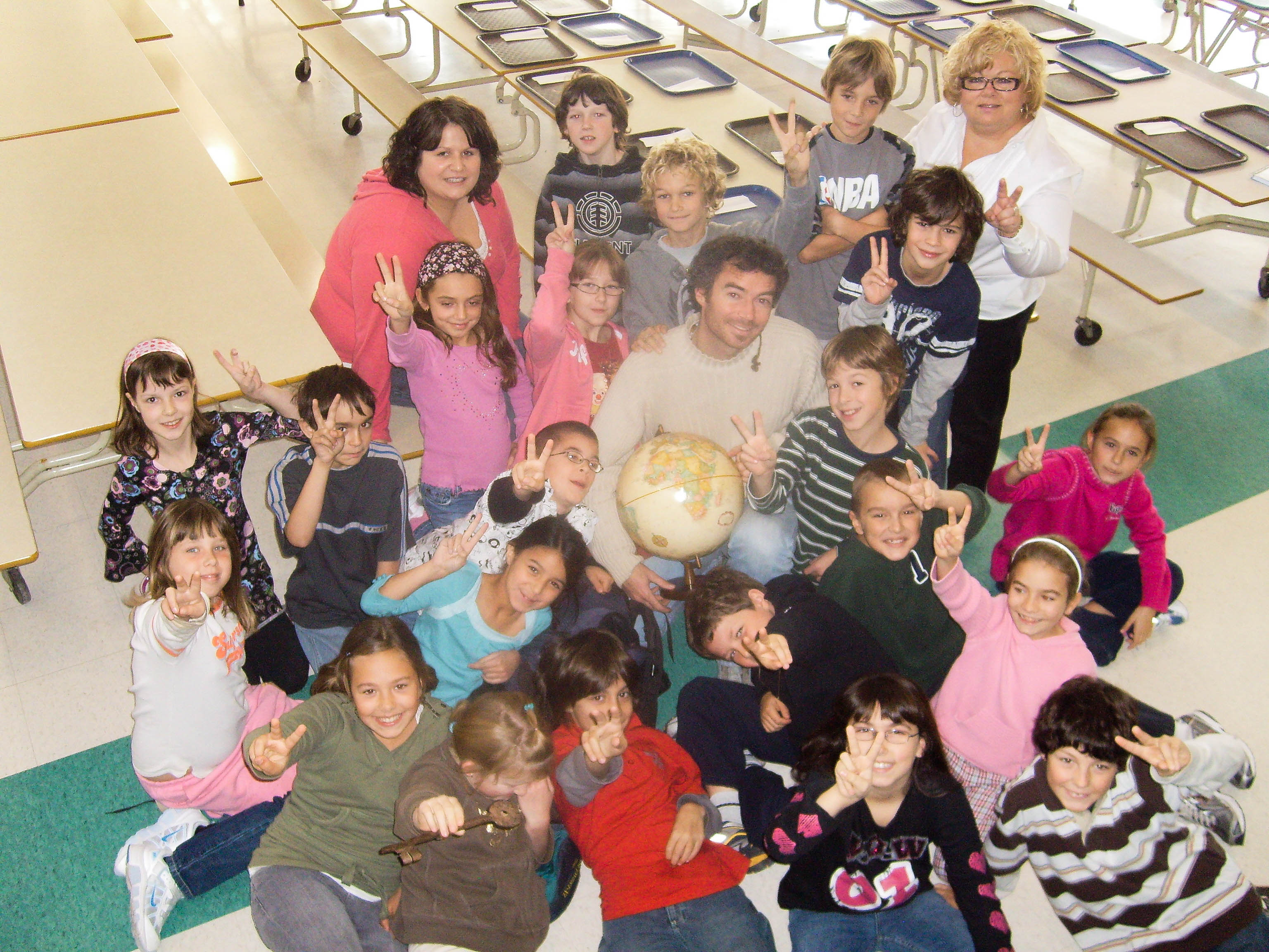 Rencontre dans une classe au Québec