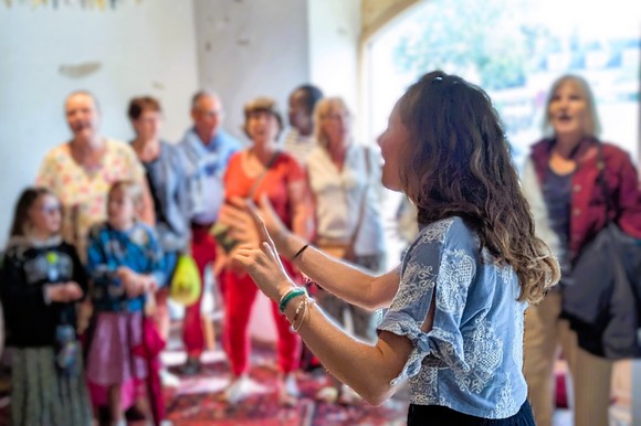 L'atelier chant avec Agathe Bosser