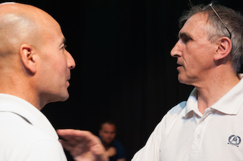 Malek (à g.) et Jean-Luc Bansard Malek (à g.) et Jean-Luc Bansard