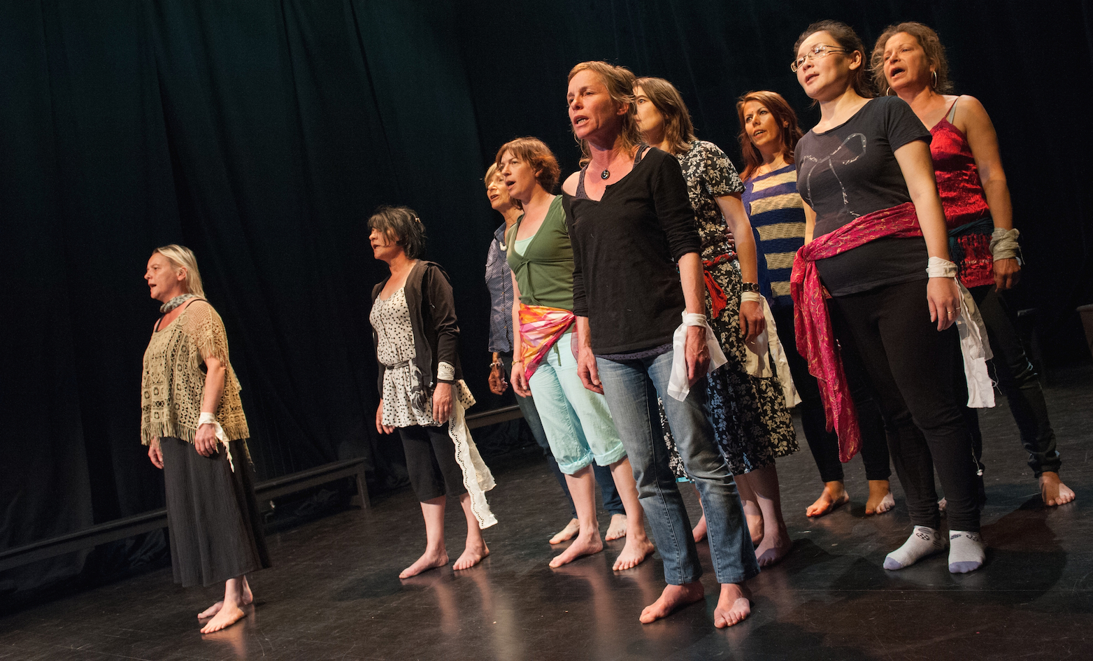 Lors d'un filage le 7 juin Lors d'un filage le 7 juin