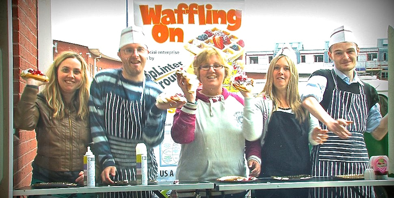 Julia Lyford loves dyspraxic waffles Julia Lyford loves dyspraxic waffles