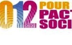 « 2012 Pour un pacte social »