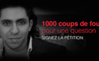 ​Pétition de soutien au journaliste saoudien Raef Badawi