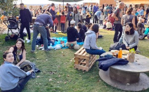 A leur "Basse Cour", musique, plantes et ginguette tissent des liens 