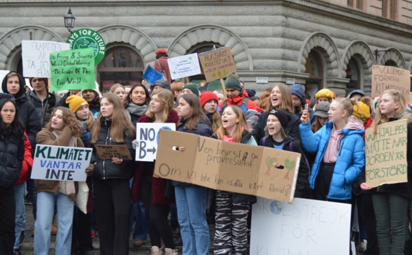 En Suède, les générations se croisent pour le climat