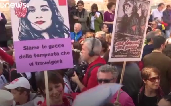 Du Vatican à Vérone, mobilisation féminine en Italie