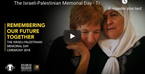Des ex-soldats palestiniens et israéliens ensemble pour la paix