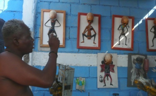 L'artiste de la récup' André Eugène, « atis-rezistan » d'Haïti