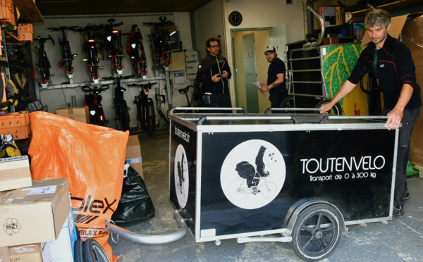 La coopérative "Toutenvélo"  a créé un réseau de transport en "communs"