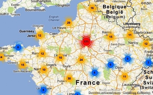 Une cartographie des écrivains ouverte à tous