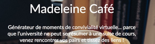 "Madeleine Café", une e.pause solidaire entre étudiants