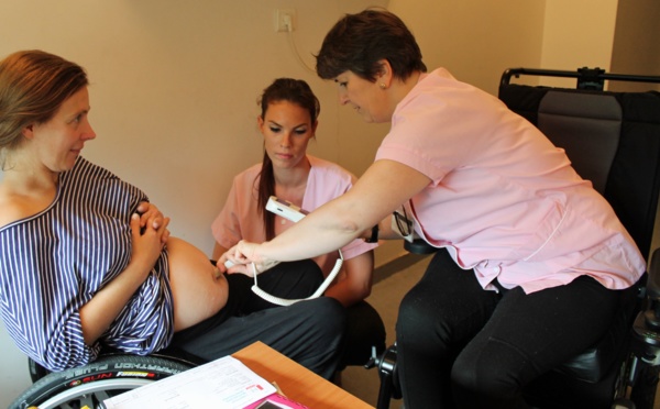 Béatrice a ouvert la maternité aux femmes handicapées