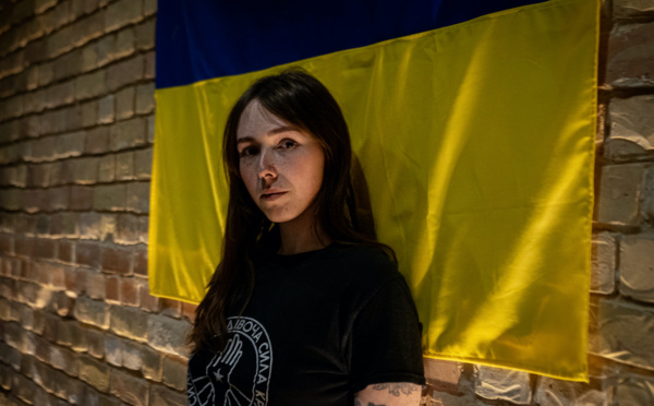 A Kyiv, Tanya, le visage des volontaires de l'ombre