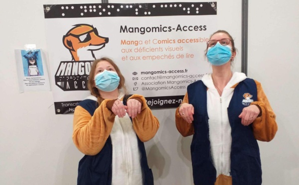 Mangomics adapte les mangas aux non-voyants