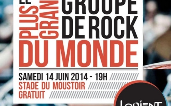 A Lorient, le plus grand groupe Rock du monde