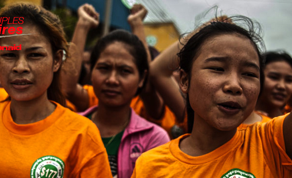 Peuples Solidaires : appel à soutenir les ouvrières du Cambodge