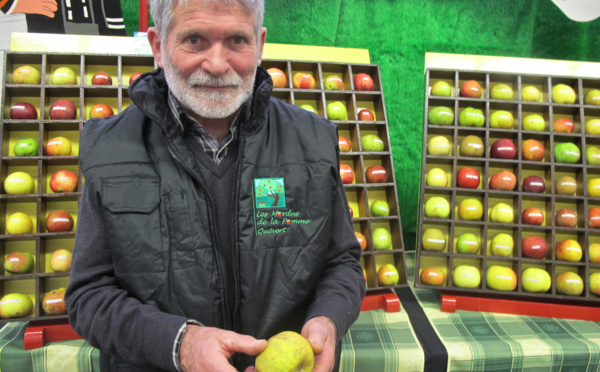 Sur ce « Mordu de la pomme » s'est greffé un fin pomologue