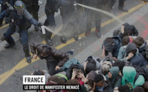 Une vidéo d'Amnesty France : le droit de manifester menacé
