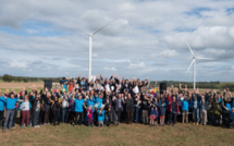 Les éoliennes citoyennes ont déployé leurs pales