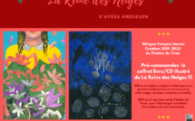 "La Reine des Neiges" d'après Andersen, un livre/CD illustré du Théâtre du Tiroir
