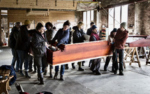 Au Moulin de l’enfer, un chantier naval hors du commun Au Moulin de l’enfer, un chantier naval hors du commun