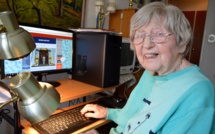 Dagny a commencé l'informatique à 99 ans