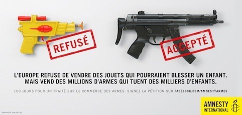 Le commerce des armes : pointons la France du doigt