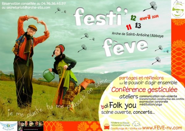 Avec la FEVE, " je me plante, tu me pousses, on sème " Avec la FEVE, " je me plante, tu me pousses, on sème "