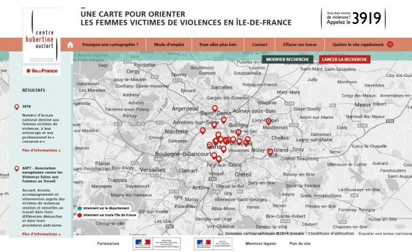 Le kit " orientation femmes victimes de violence " du Centre Hubertine Auclert