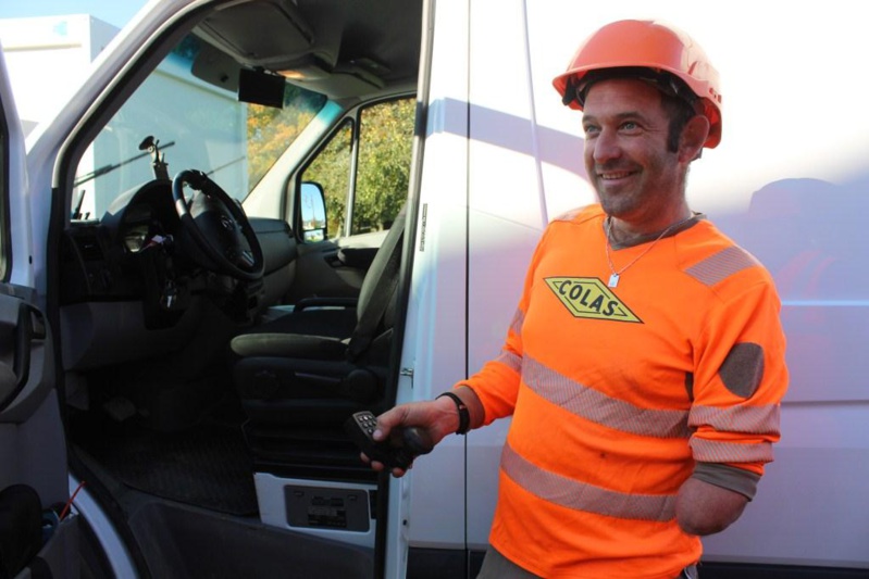 Ludovic reprend le travail, amputé d’un bras