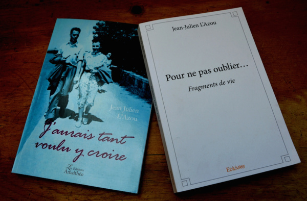 Deux romans « Pour ne pas oublier... Fragments de vie » A Rennes, en Bretagne... mai 2017, et « J'aurais tant voulu y croire », un voyage entre Bruxelles et Cuba 4° trimestre 2017