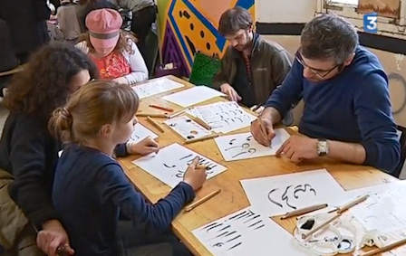 Le 12 mars 2017, Shadi Morshed  a animé un atelier à l'Hôtel Pasteur, dans le cadre d'une vente d’œuvres d'art !Voir le reportage vidéo ci-dessous)