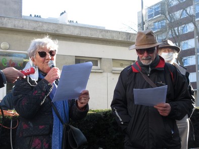 Maryvonne et Robert animent aussi le jardin partagé.