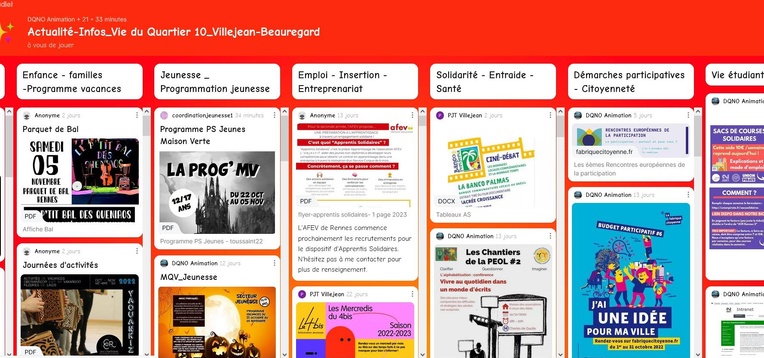 La page d'accueil vous permet de naviguer et de voir le panorama des activités proposées. La page d'accueil vous permet de naviguer et de voir le panorama des activités proposées.