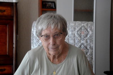 Geneviève Allard, pour ses achats va sur la Dalle Geneviève Allard, pour ses achats va sur la Dalle